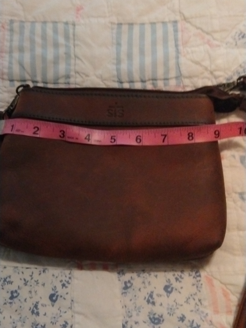 STS Ranchwear Brown Leather Crossbody Bag - Picture 7 of 7